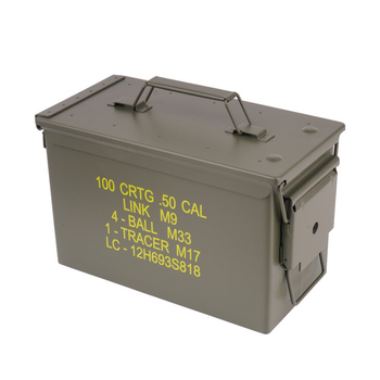Ящик для патронов M2A1 калибра 50 олива Mil-Tec Германия