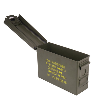Ящик для патронов M19A1 калибра 30 олива Mil-Tec Германия