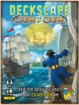 Gra planszowa DV Giochi Deckscape Crew vs Crew (9788894957297)