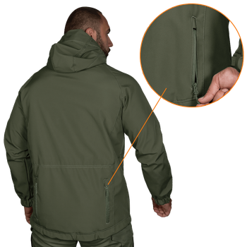 Куртка Stalker SoftShell Олива (7225), XS