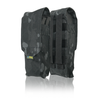 Тактичний підсумок під 2 магазини KIBORG GU Double Mag Pouch Dark Multicam