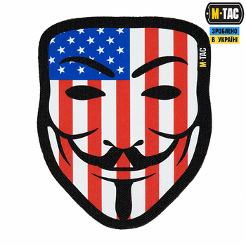 Нашивка M-Tac Anonymous Black USA
