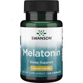 Натуральна добавка Swanson Melatonin 3 mg, 120 капсул