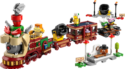 Конструктор LEGO Super Mario Баузер та швидкісний поїзд 1392 деталей (71437)