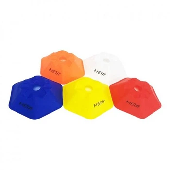 Набор разметочных фишек Meta Marker Cone Octagon Set of 50 разноцветный 1800005060