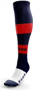 Гетры Zeus CALZA PARMA черный,красный 40-46 Z01323 40-46