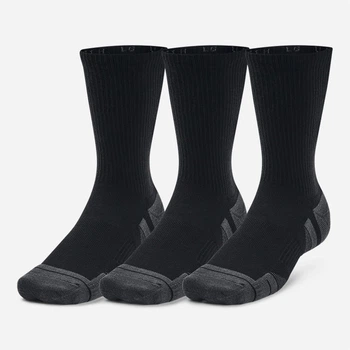Шкарпетки Under Armour UA Performance Tech 3pk Crew Чорний 3 пари XL (1379512-001 XL)