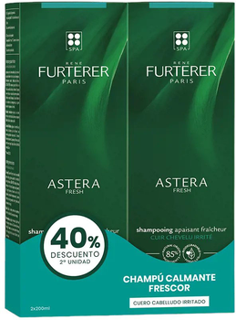 Szampon do odbudowy włosów Rene Furterer Astera Fresh Duplo 2 x 200 ml (3282779349482)