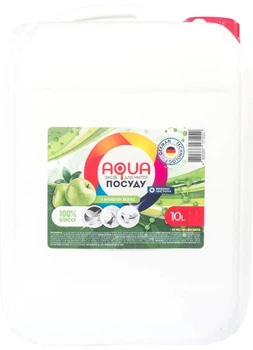 Засіб для миття Aqua яблуко 10 л (4820267171222)