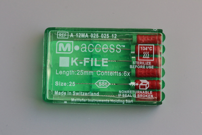 K-File Dentsply M-Access 25мм Розмір #25