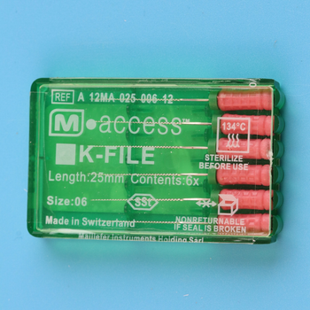 K-File Dentsply M-Access 25мм Розмір #06