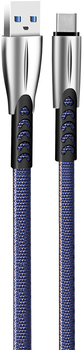 Kabel ColorWay USB Type-C 2.4A 1 m Blue (CW-CBUC012-BL)