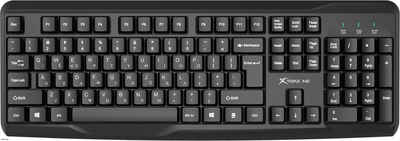 Клавиатура проводная игровая Xtrike KB-229 EN/UA Black