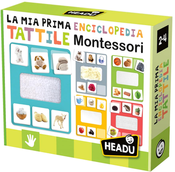 Gra planszowa Headu My First Montessori Tactile Encyclopedia (8057592353580)