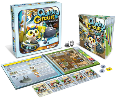 Gra planszowa Asmodee Quirky Circuits (3558380094555)