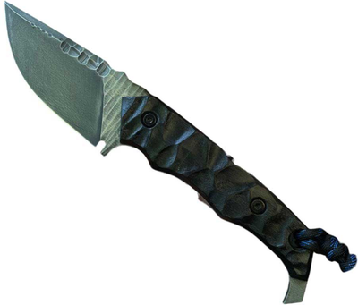 Нож скиннер Gorillas BBQ ШКУРНИК #1 с чехлом (NT-137)