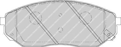 Тормозные колодки дисковые Ferodo (FDB1735)