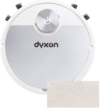 Робот-пилосос DYXON MEGAVAC 3000S PRO Wet Clean White-silver з вологим прибиранням
