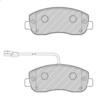 Тормозные колодки барабанные Ferodo (FVR4347)