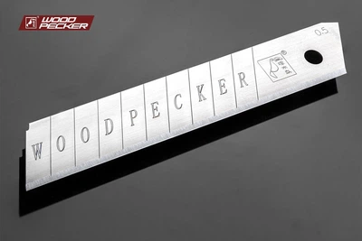 Лезвия для ножа&nbsp;18мм Woodpecker серые 50шт (FD-01)