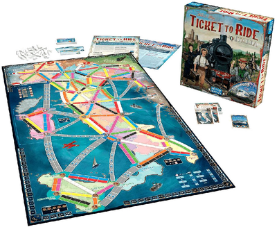 Dodatek do gry planszowej Asmodee Ticket to Ride: Italy + Japan (0824968206324)