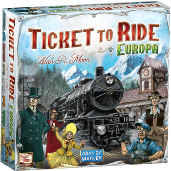 Доповнення до настільної гри Asmodee Ticket to Ride: Europa (0824968717325)