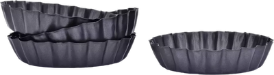 Zestaw mini form do tarty Duka Gota Bake ze stali węglowej 4 szt (5901912167261)