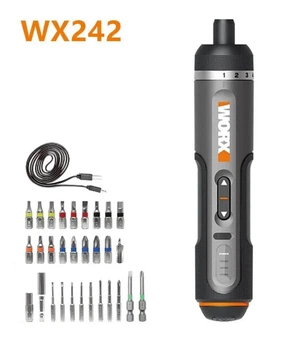 Электрическая аккумуляторная отвертка WORX WX242 Type-c Комплект