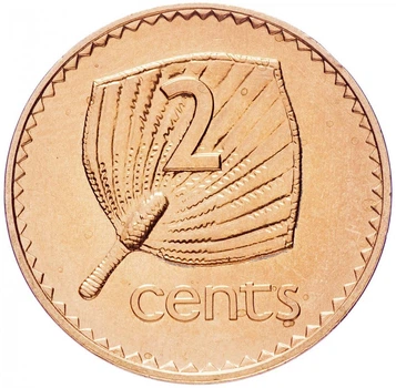Фиджи 2 цента 2001 VF (KM#50a)