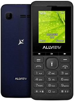 Telefon komórkowy Allview L801 DualSim Navy Blue (5948790016458)
