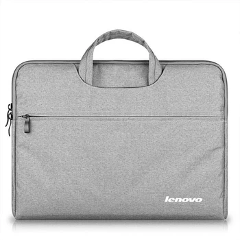 Сумка чехол для ноутбука Lenovo Леново 15,6" Cерая ( код: IBN007S4 )