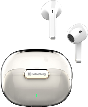 Навушники ColorWay TWS-2 Earbuds White (CW-TWS2WT)