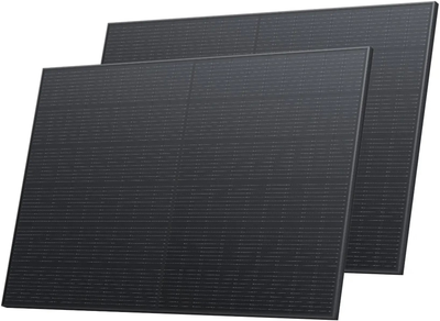 Набір сонячних панелей EcoFlow 2 x 400 Вт Rigid Solar Panel (5009101006)