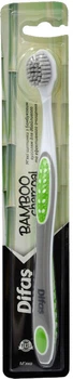 Зубная щетка Difas PRO-Clinic Bamboo Charcoal Серая (512575_серый)