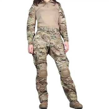 Жіноча тактична форма Emersongear G3 Combat Suit For Women Muticam розмір L