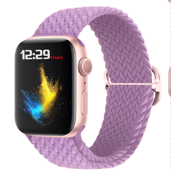 Нейлоновий ремінець Fruct Nylon Buckles Band для Apple Watch 38/40/41/42 mm Purple