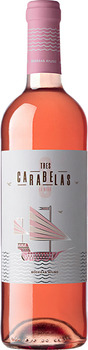 Вино Tres Carabelas La Nina Rosado La Mancha DO рожеве сухе 0.75 л 12% (8410479022304)