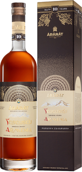 Бренди ARARAT Armenia 10 лет выдержки 0.75 л 45% в подарочной упаковке (4850001003823)