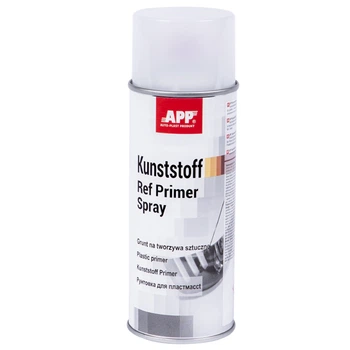 Грунт для пластику аерозольний "Kunststoff Ref Primer" прозорий 400мл APP, 020907