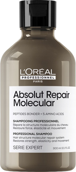 Шампунь Loreal Absolut Repair Molecular для зміцнення структури волосся 300 мл (3474637153533)