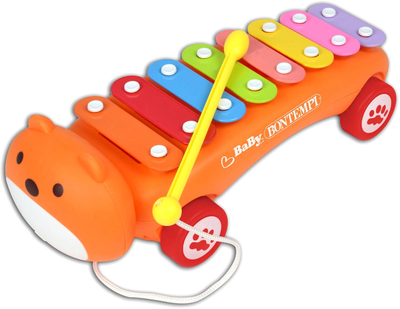 Ksylofon Bontempi Baby Xylophone With Wheels (0047663191034)