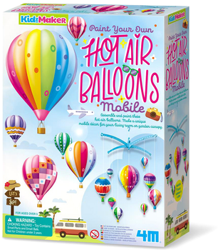 Zestaw kreatywny 4M Create and Decorate Your Hot Air Balloons (4893156047915)