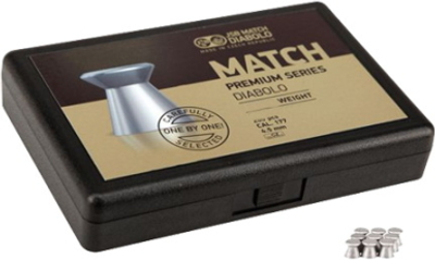 Пульки JSB Match Premium middle 0.52 г, кал.177(4.48 мм), 200 шт.