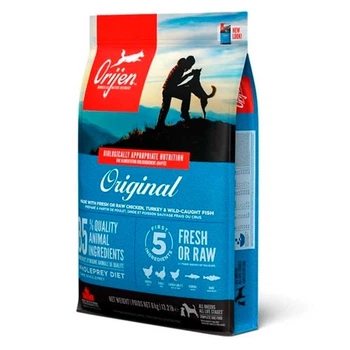 Сухий корм для собак усіх порід та всіх стадій життя Orijen (Оріджен) Original з м'ясом курчат та індички, 2 кг