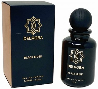Парфумована вода для чоловіків Delroba Black Musk 100 мл (3551440592015)