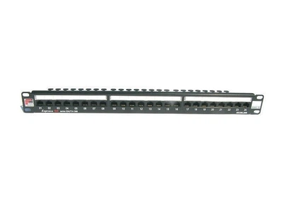 Патч-панель 19" Fibrain XE100.250 24xRJ45 FTP Cat.5e 1.0u Серый