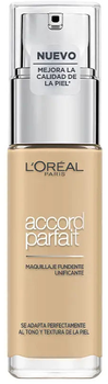 Podkład nawilżający L\'Oreal Paris Accord Parfait 2D.2W Golden Almond 30 ml (3600523635818)