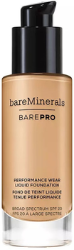 Podkład matujący Bare Minerals BarePro Performance Wear SPF 20 15.5 Butterscotch 30 ml (0098132563340)