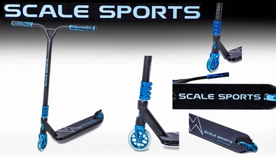 Труковий самокат Scale Sports Adrenaline 110mm Синій