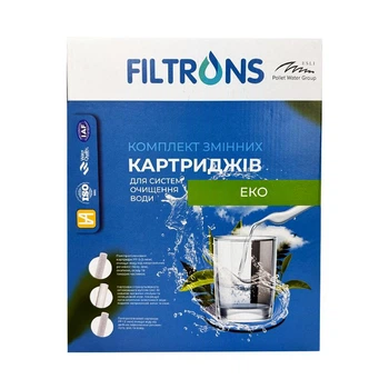 Комплект картриджей Filtrons Эко 10" (FLTKE4)
